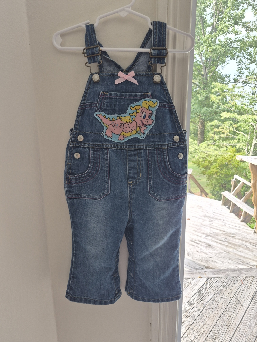 Upcycled Y2k Vintage Dragon Tales Overalls